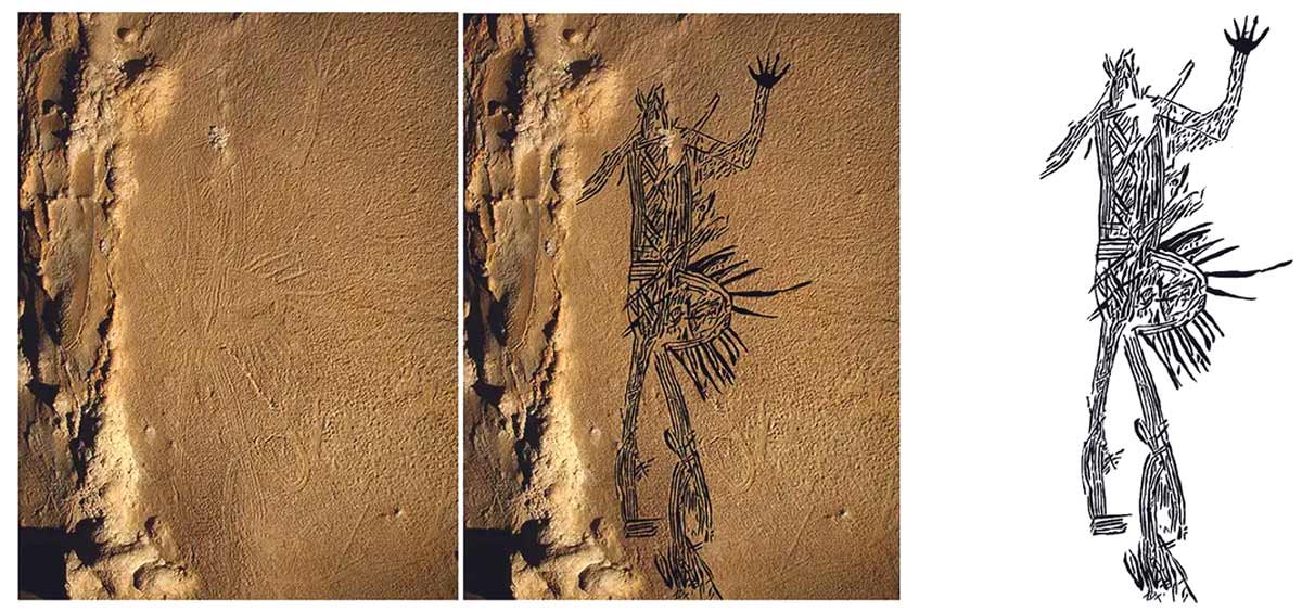 Alabama Mud Cave Petroglyph