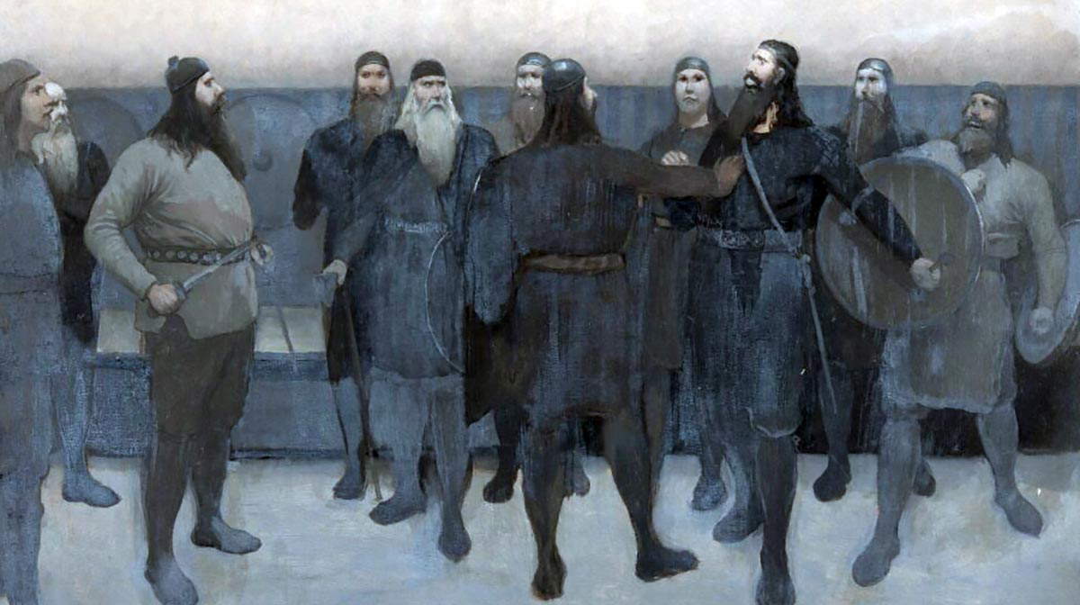 August Malmström njals saga
