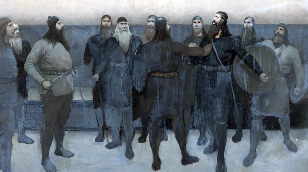 August Malmström njals saga
