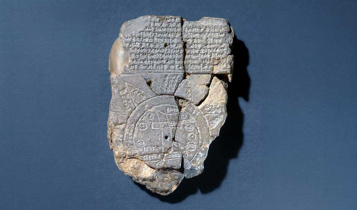 Babylonian world map
