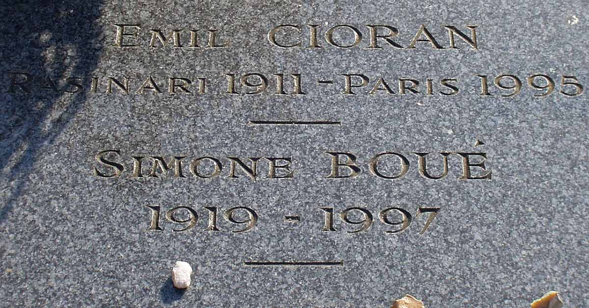 Cioran Boue Death