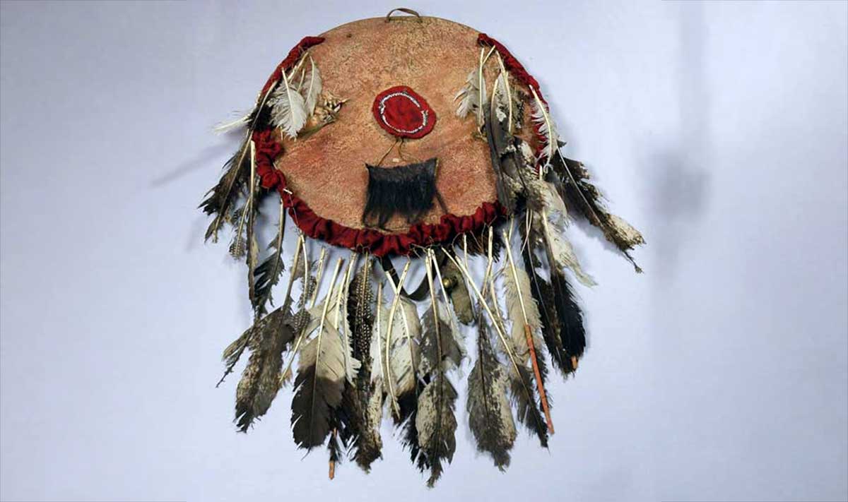 Comanche Medicine Shield Pitt Rivers Museum