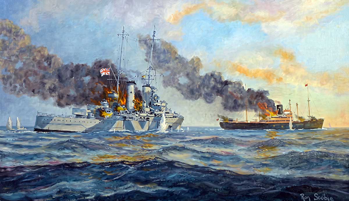 HMAS SSydney clash battle