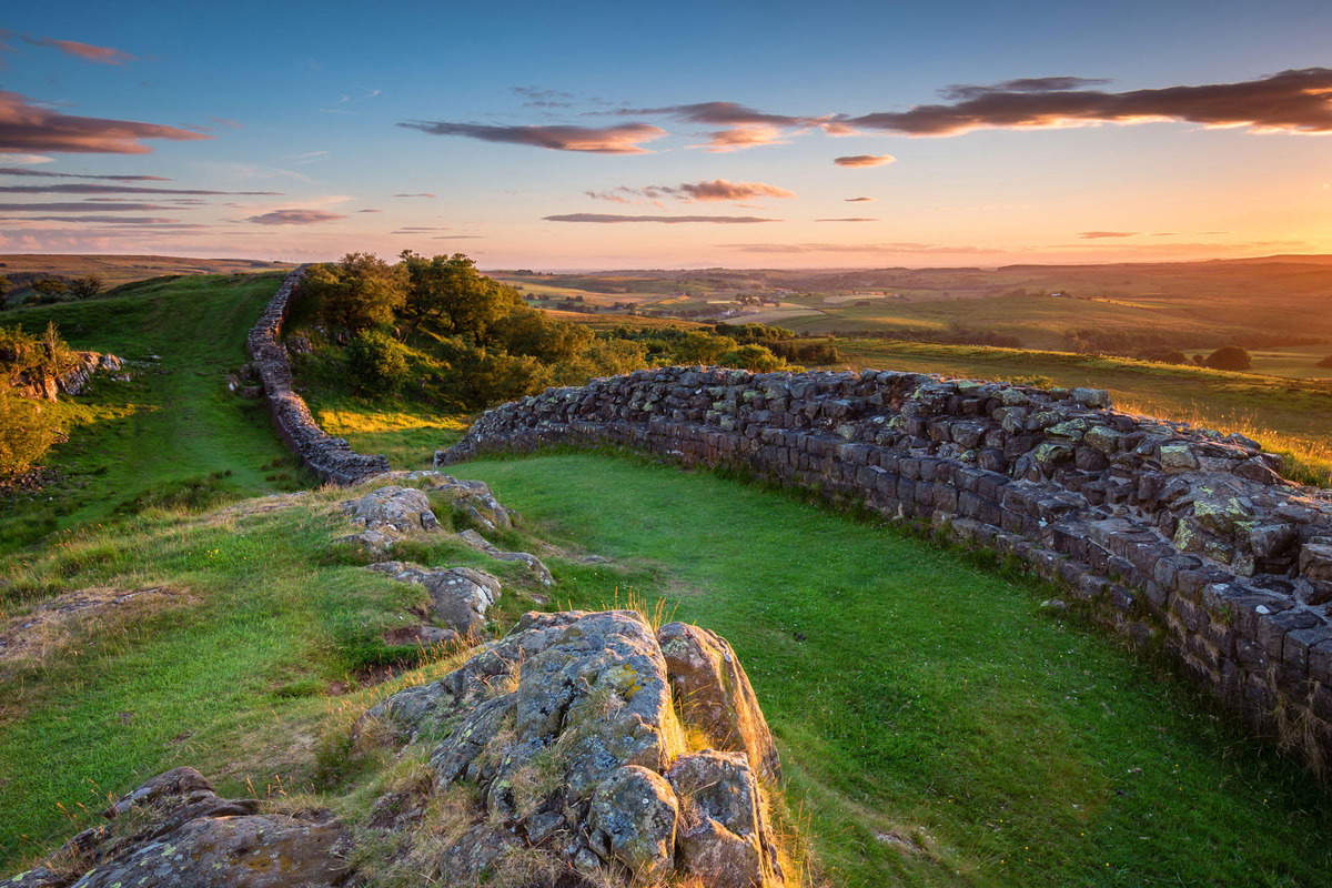 Hadrian's Wall at Carlisle. Source: Photographed by David Head