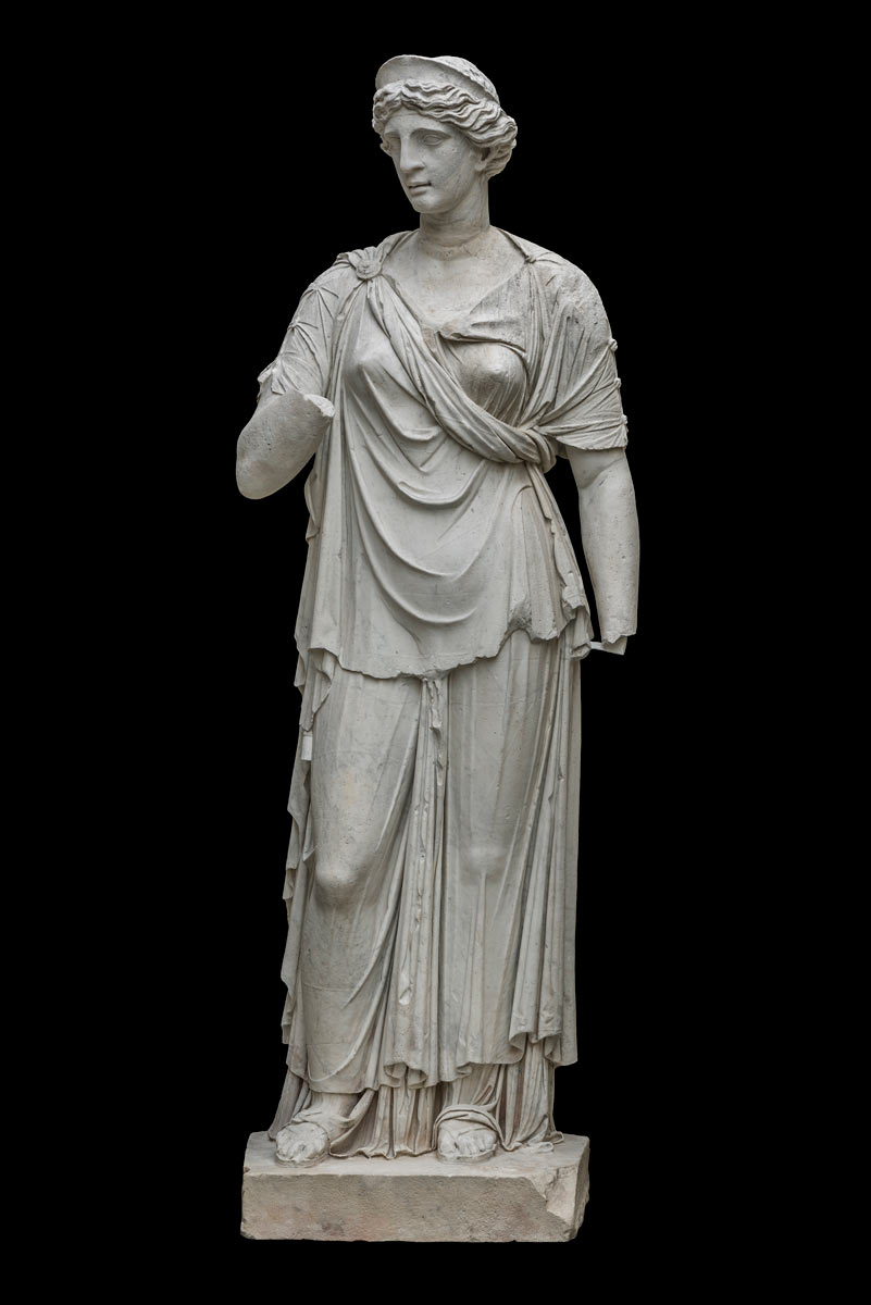 Measuring 13 feet tall and weighing 13,000 pounds, this colossal work is the largest classical statue in the United States. Photo courtesy of MFA, Boston.