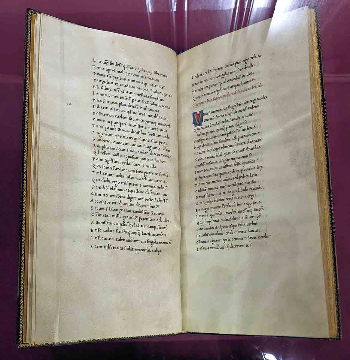Juvenal Satires Manuscript