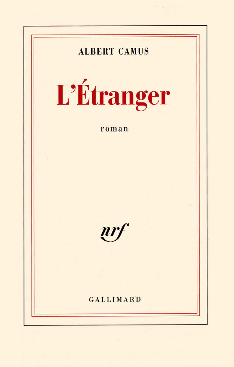L_Étranger Camus Cover