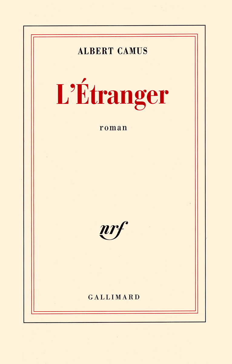 L_Étranger Camus Cover