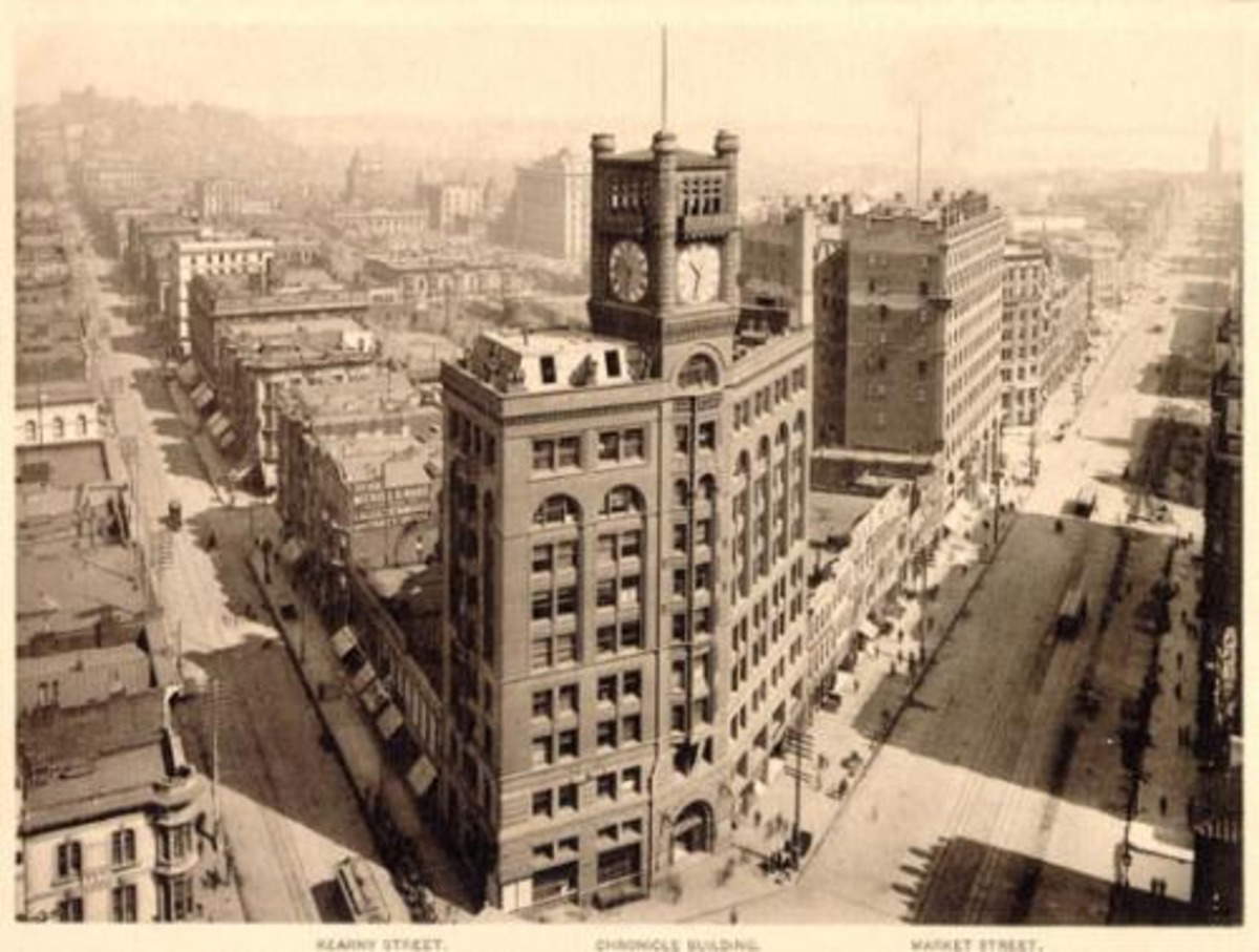 Old Chronicle Building, San Francisco, 1904. Source: San Francisco Public Library
