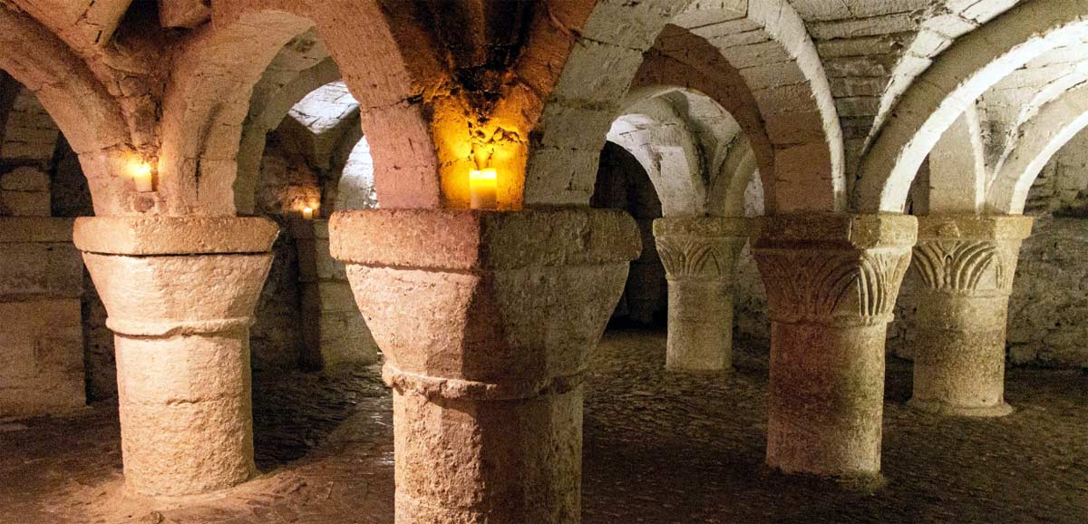 Oxford Castle Norman Crypt