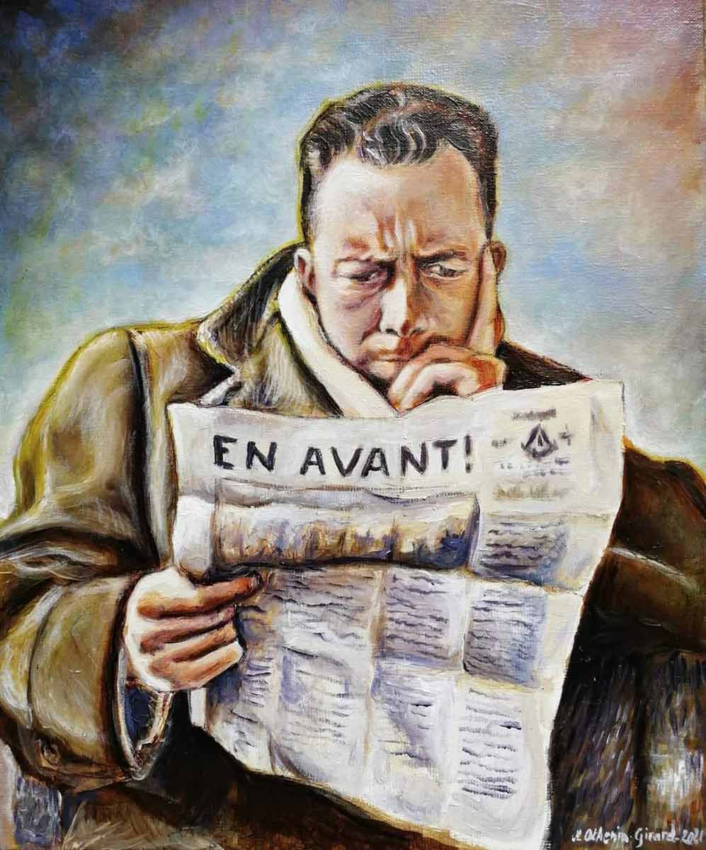 Painting Camus Othenin Girard