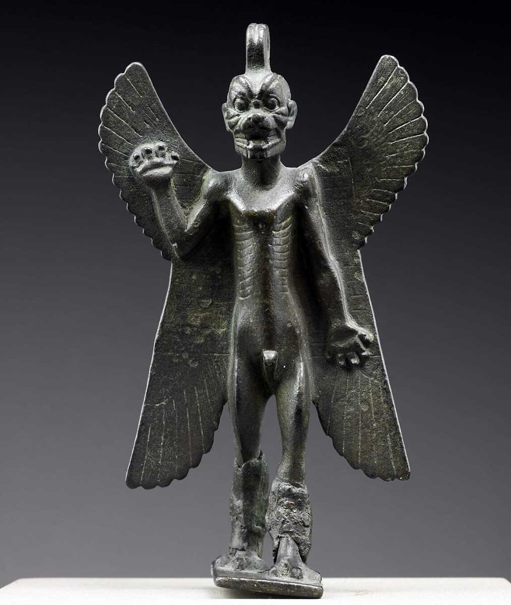 Pazuzu statuette demon mesopotamia