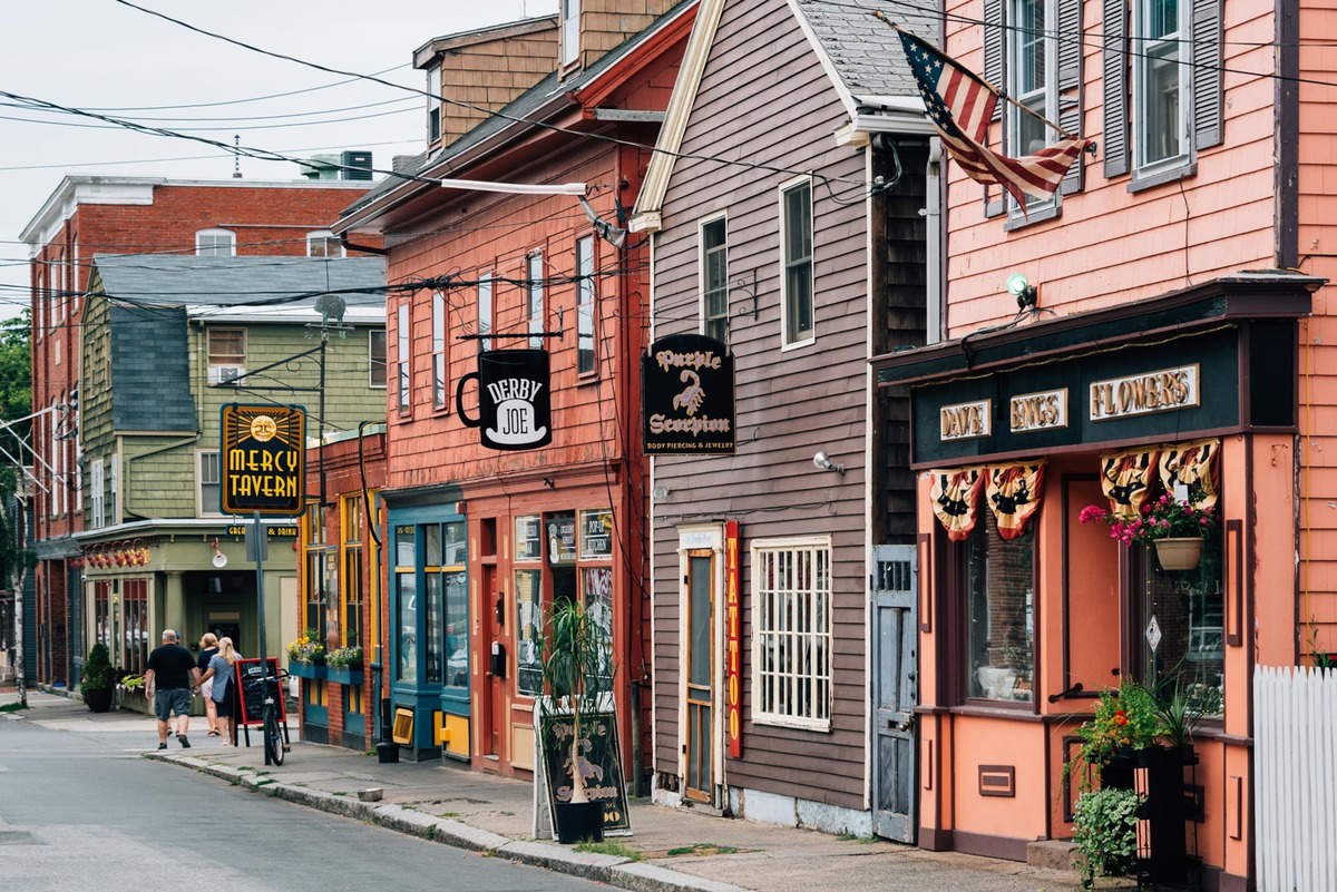Derby Street, Salem, Massachusetts. Source: National Geographic