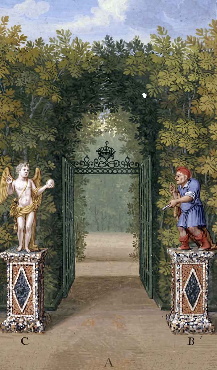 Versailles Garden painting
