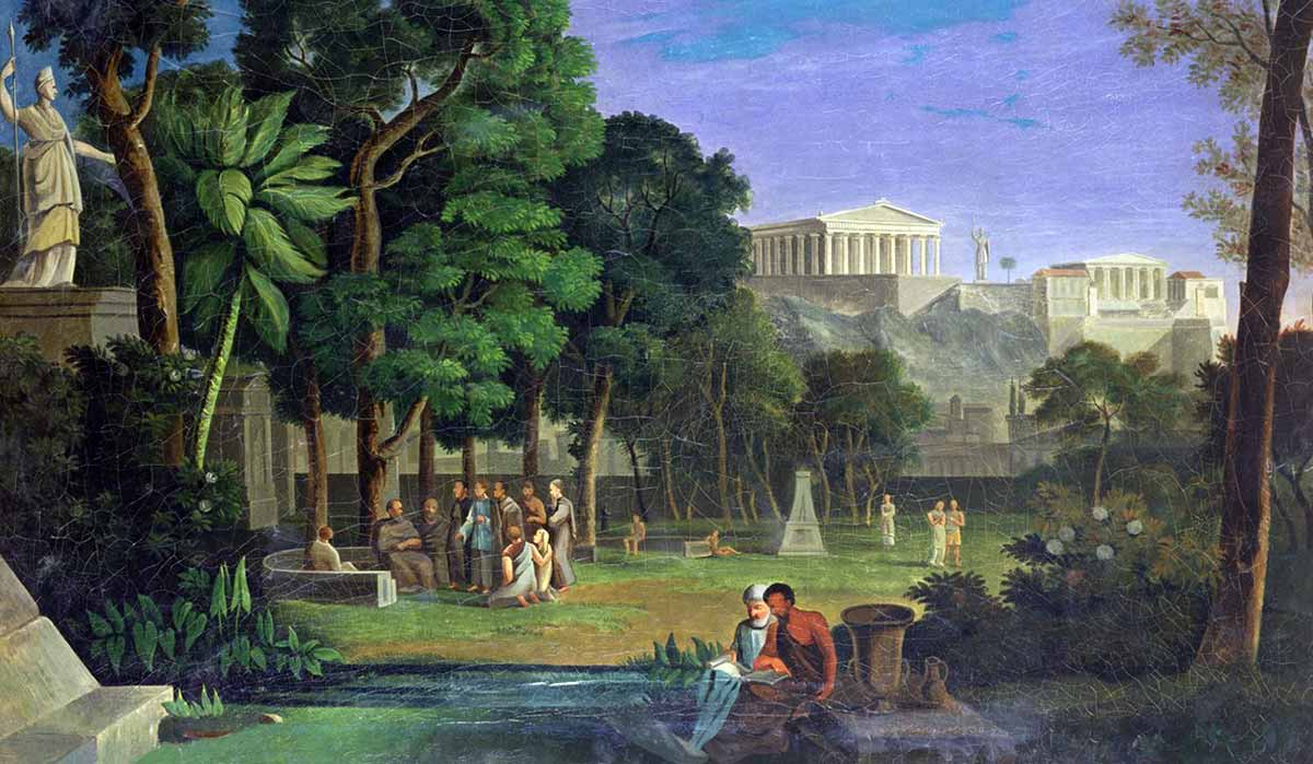 a philosophers garden athens