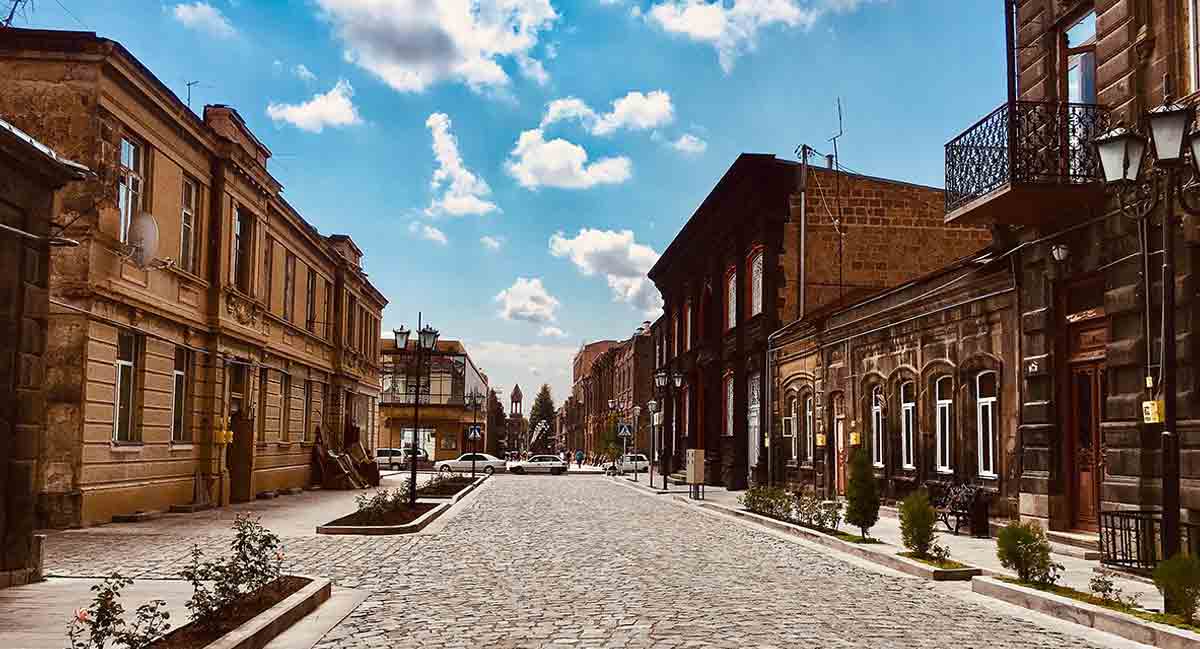 abovyan street gyumri armenia