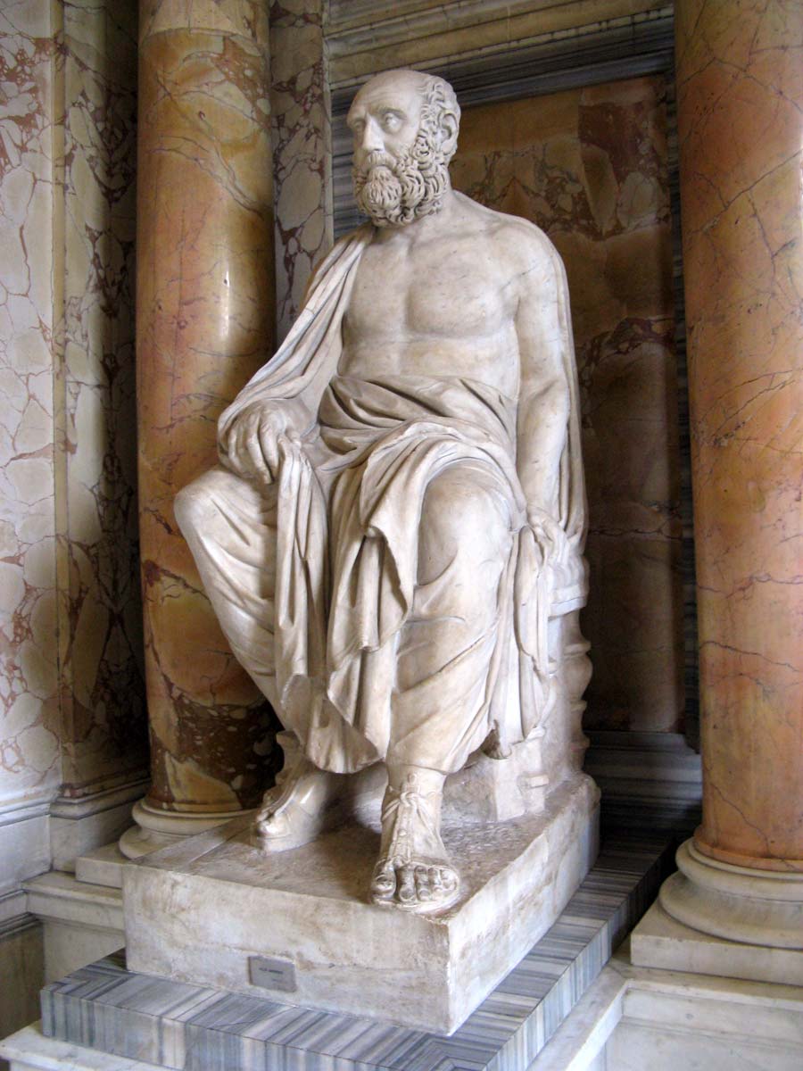 aelius aristides seated statue