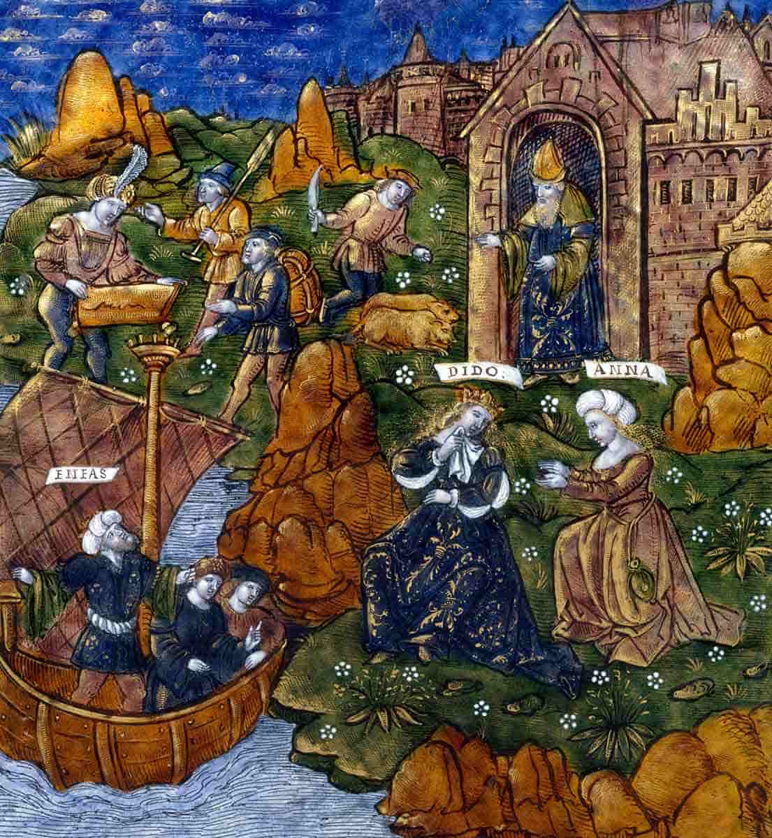 aeneas departs carthage master aeneid metropolitan museum art