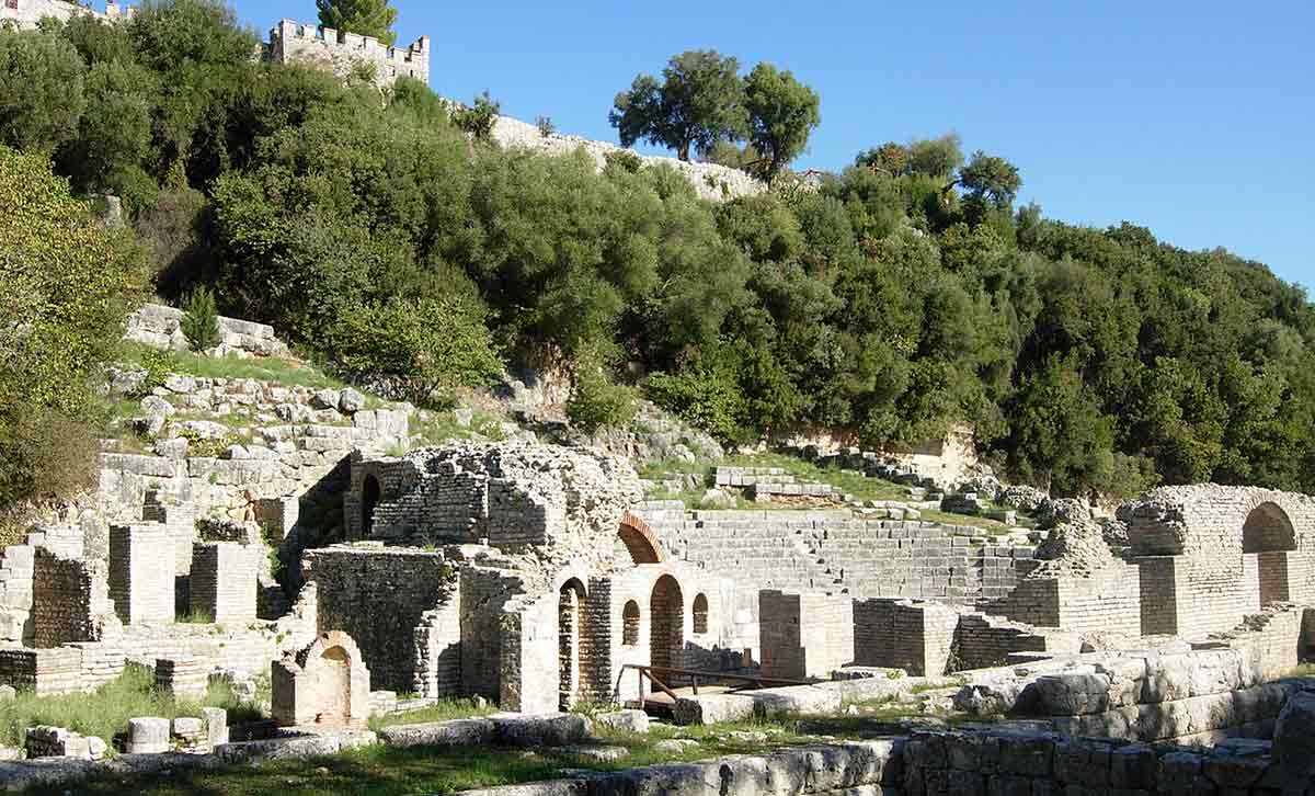 agora butrint aeneid locations