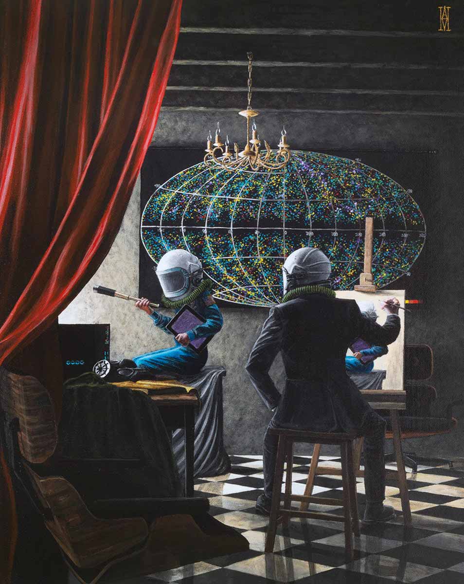 alec huxley all that we see painting