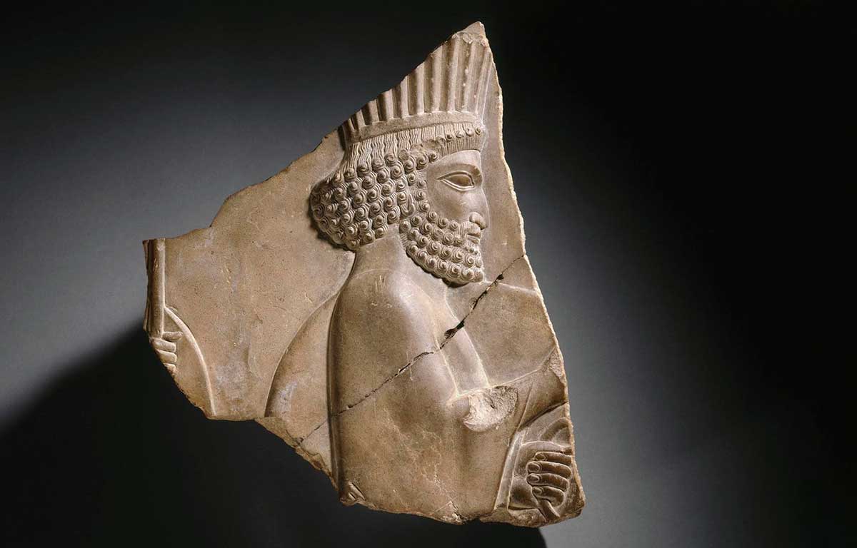 Ancient Persian Guard, Achaemenid. Source: The Brooklyn Museum, 65.195. 