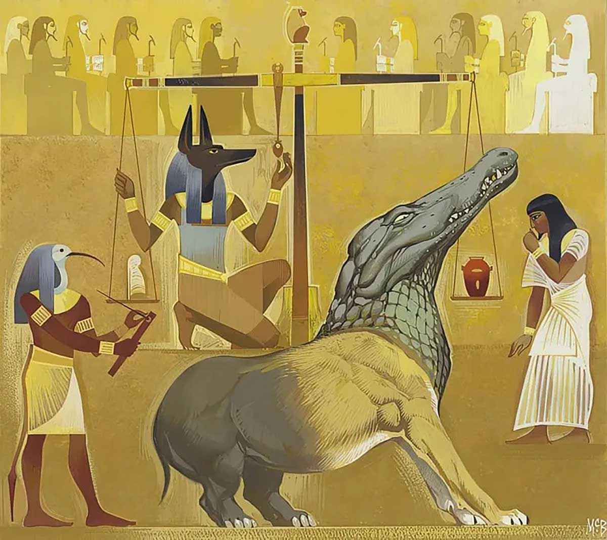 angus mcbride weighing of the heart