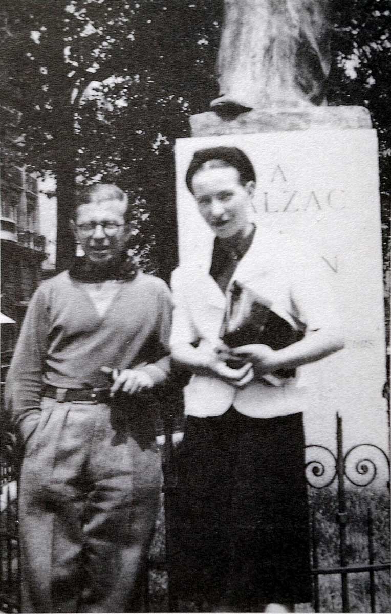 another photo sartre beauvoir
