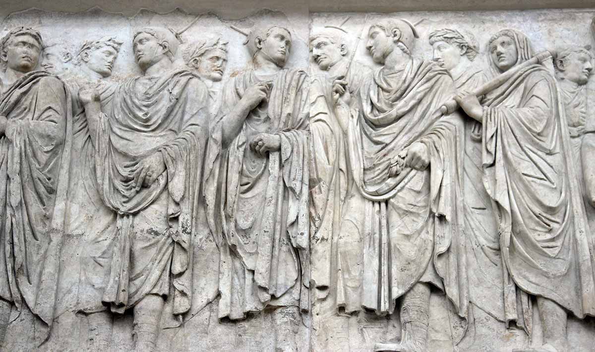 ara pacis frieze quindecimvir
