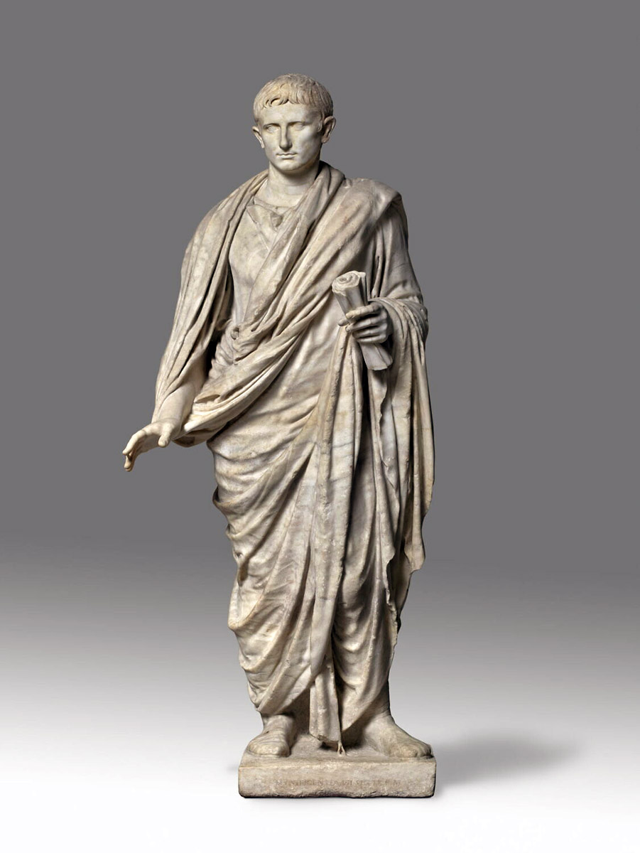 augustus marble statue imperial