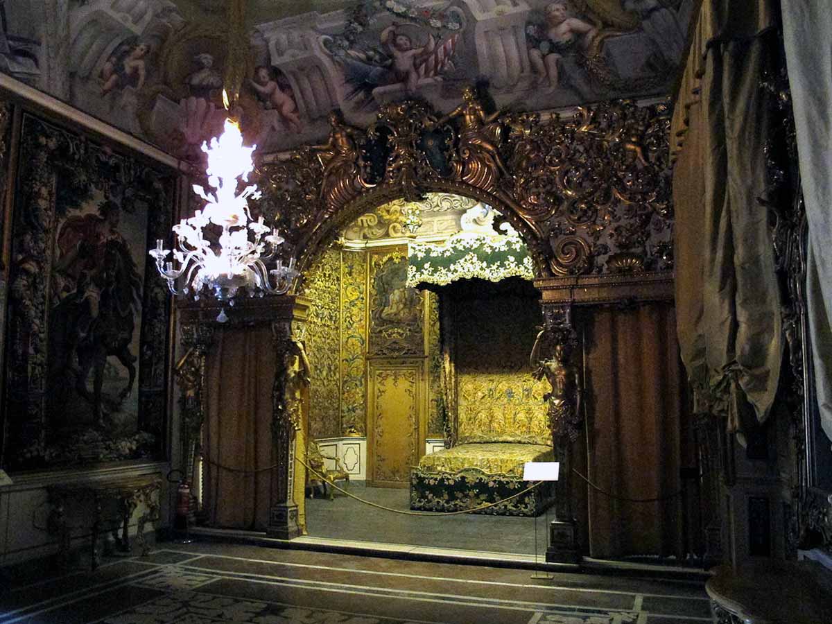 baroque room palazzo mansi lucca italy