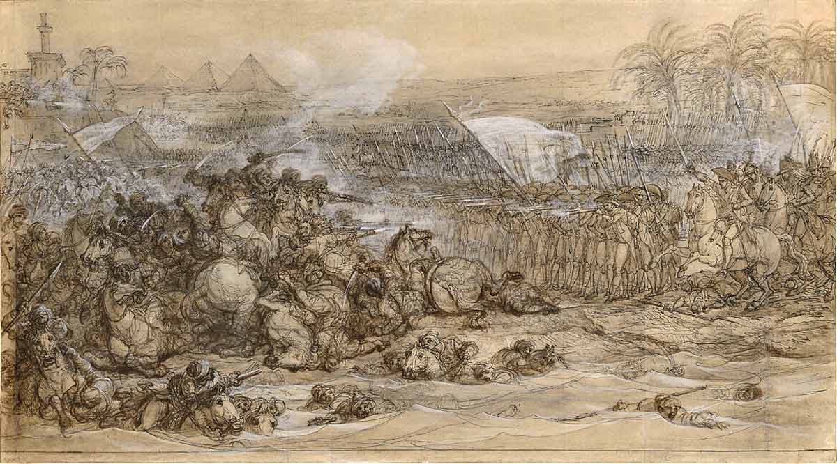 battle pyramids 1800