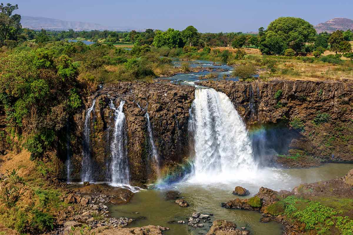 blue nile falls