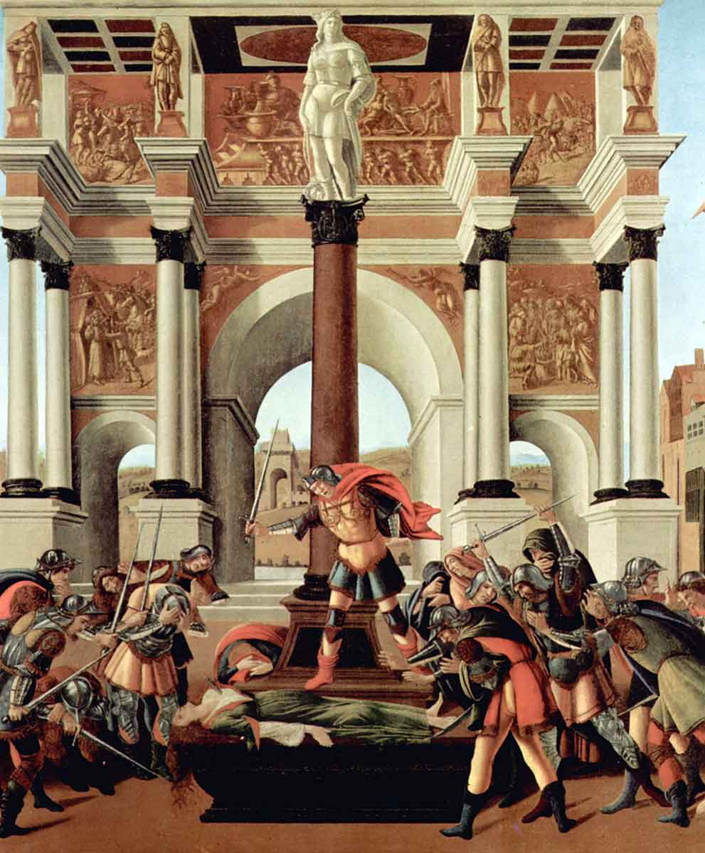 botticelli fall of tarquinius superbus