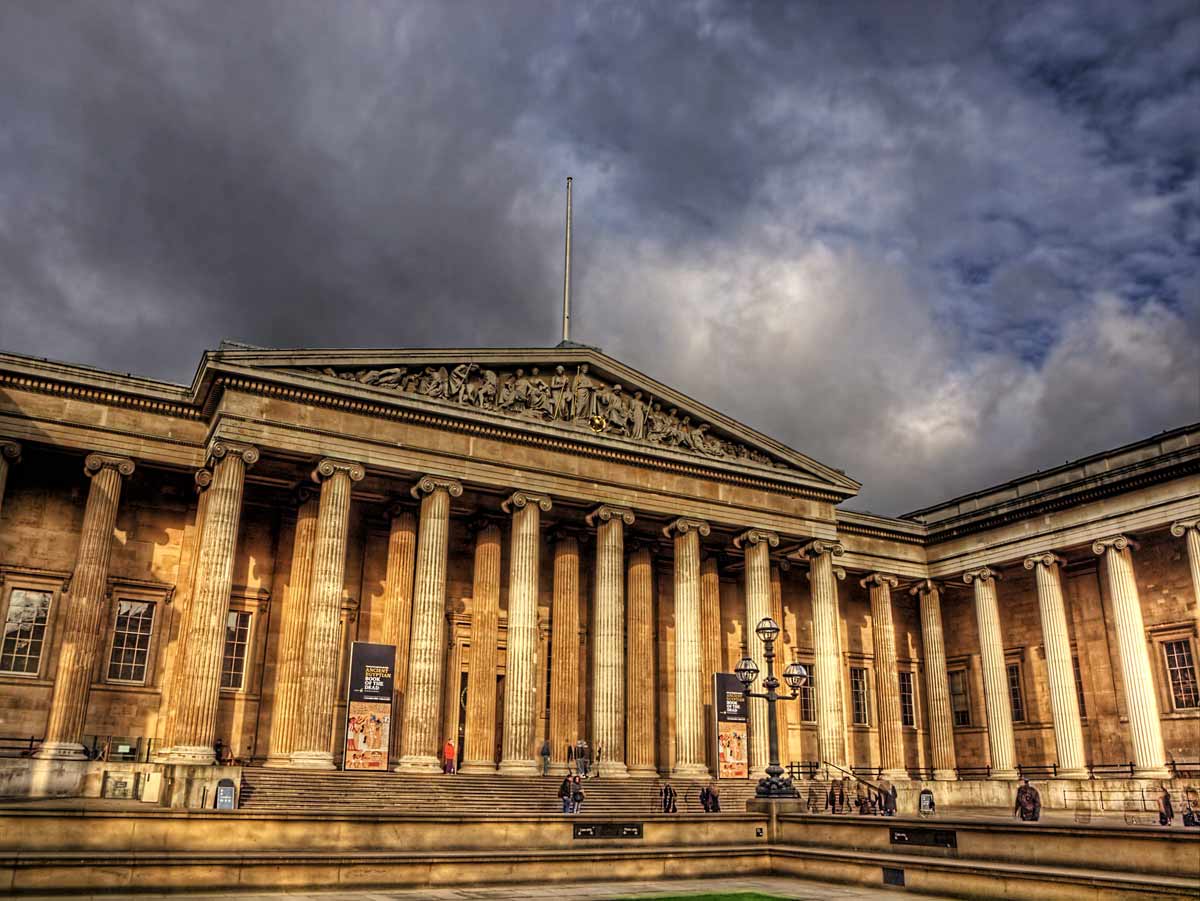 british museum facade