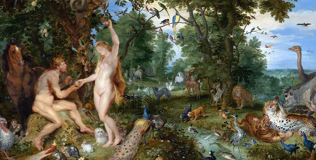 brueghel rubens garden eden painting