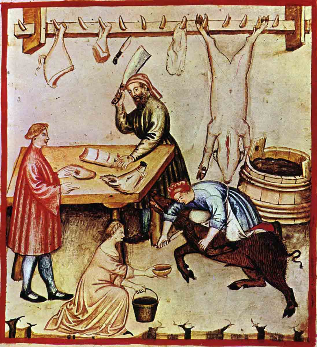 butcher medieval salt earth manuscript