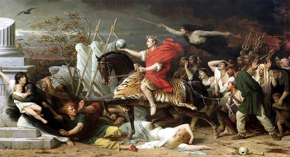 caesar crossing rubicon