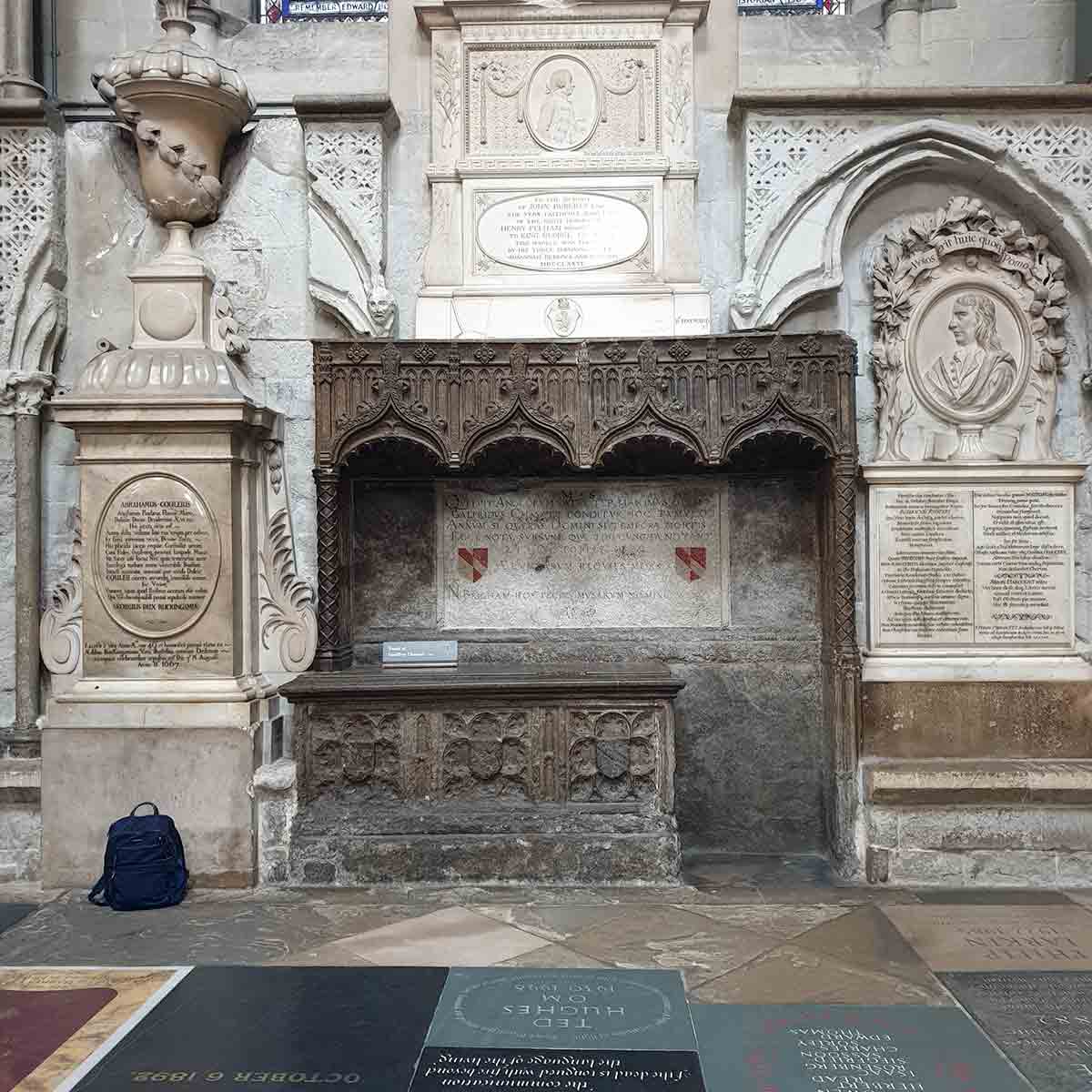 chaucer tomb westminster