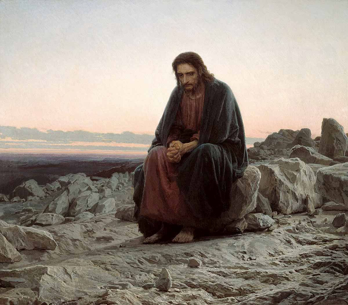 christ in wilderness