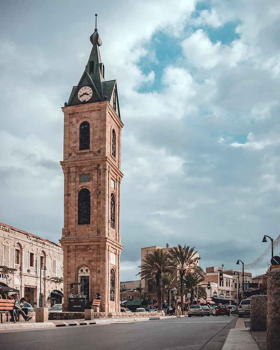 clock tower jaffa ottoman site