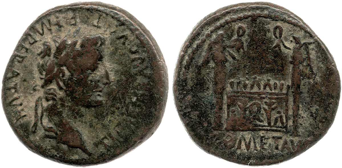 coin augustus lugdunum altar