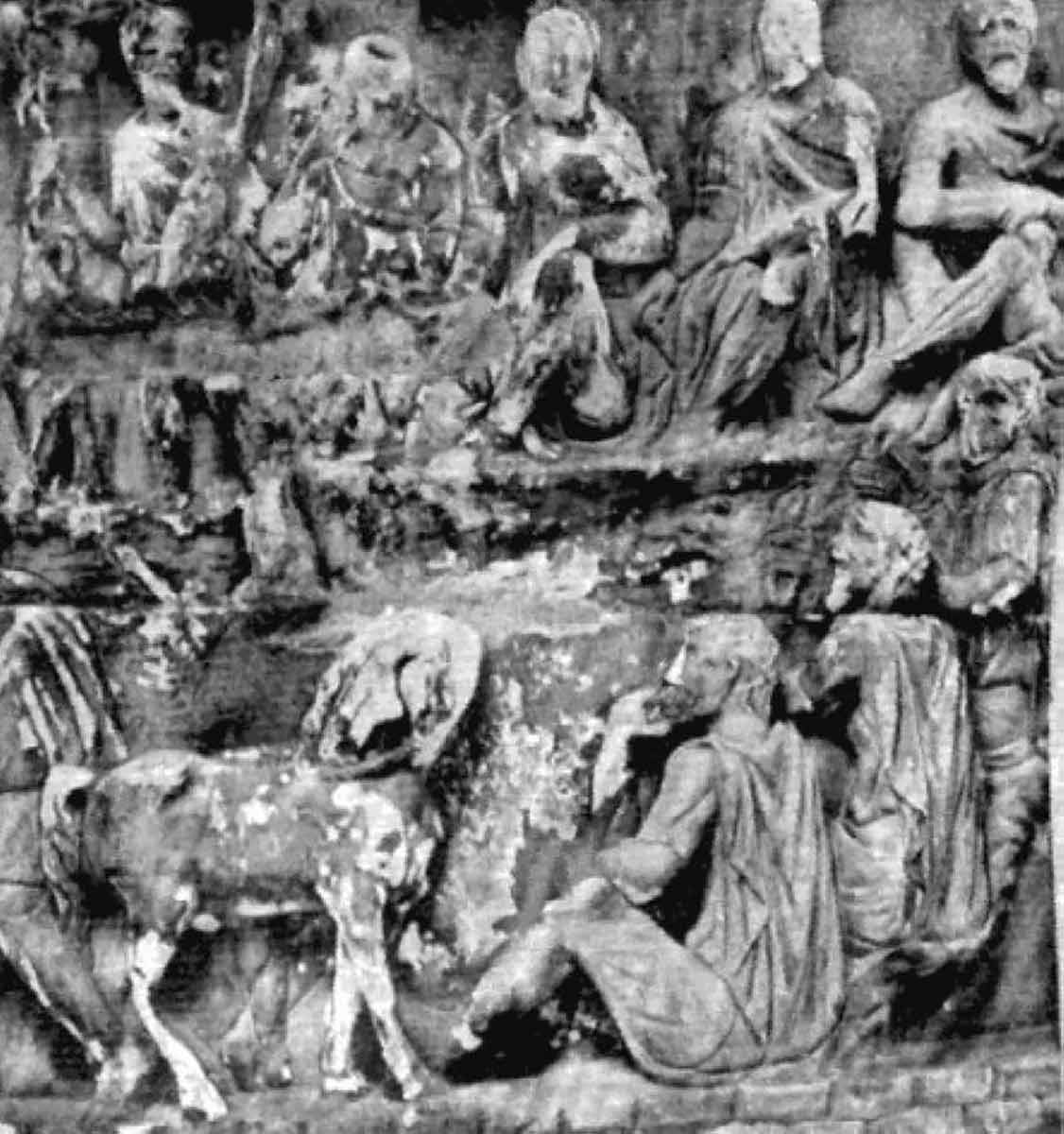 column marcus aurelius detail