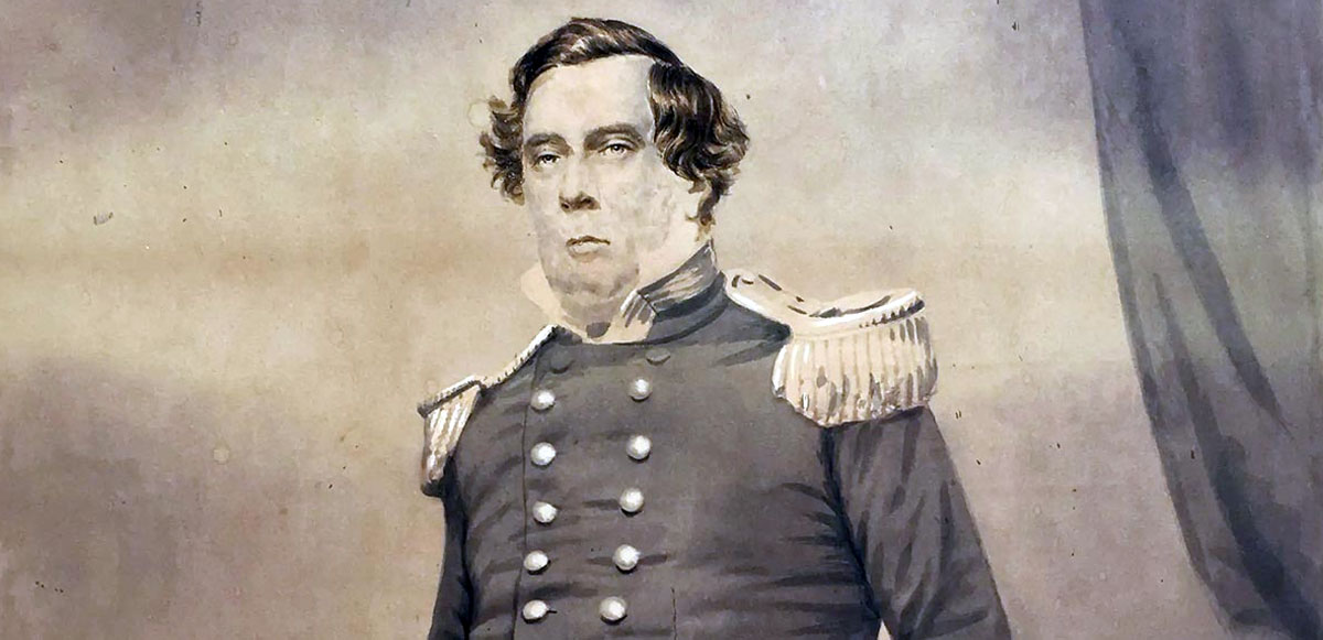 commodore matthew perry illustration
