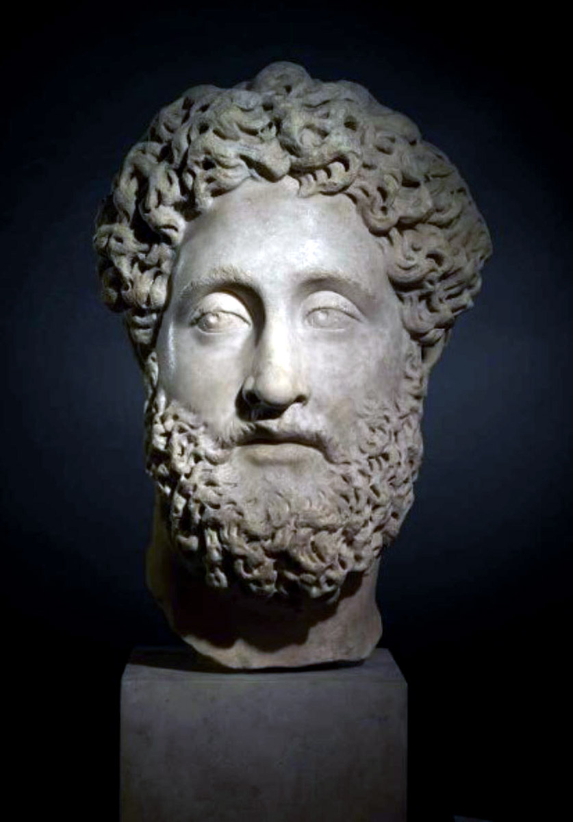 commodus bust BM