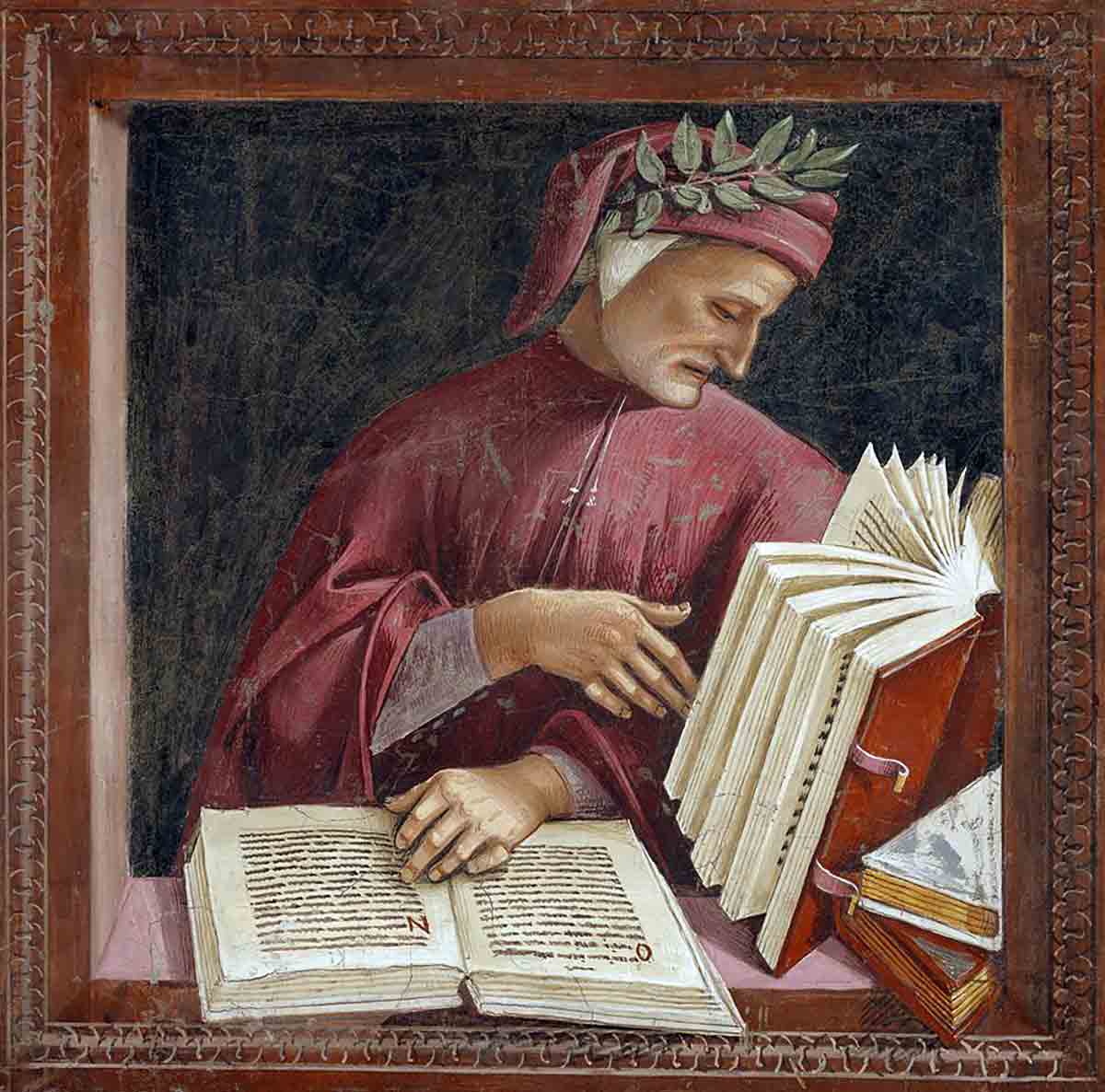 dante fresco san brizio
