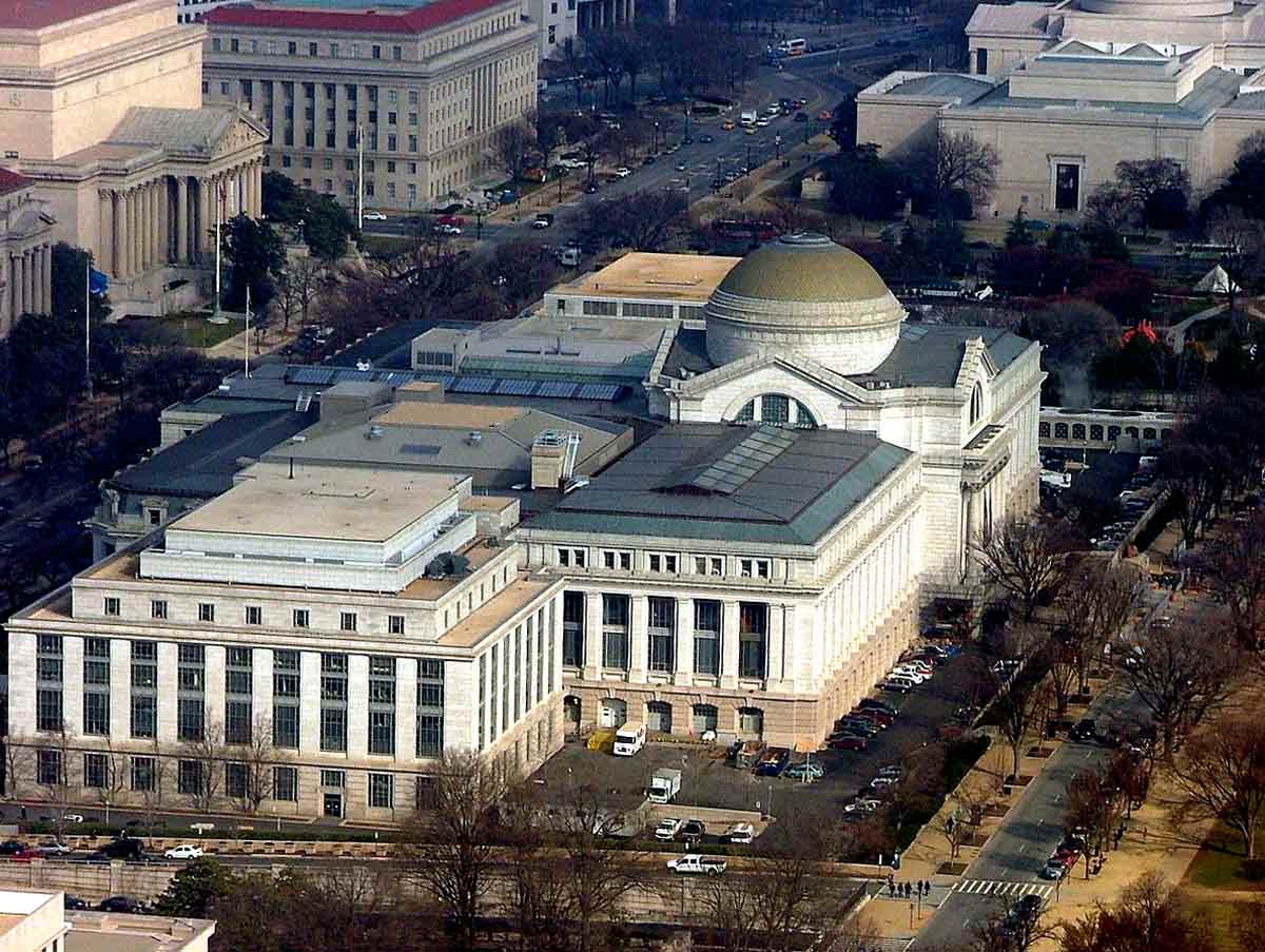 drone shot smithsonian national
