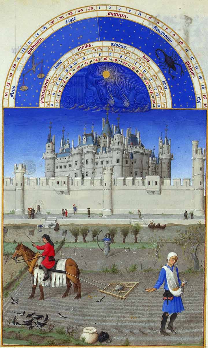 duc de berry october month names