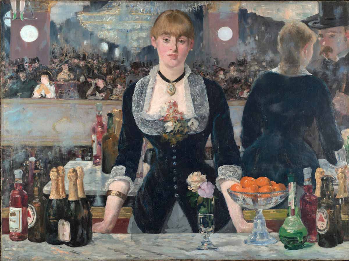 edouard manet bar at folies bergère–painting_