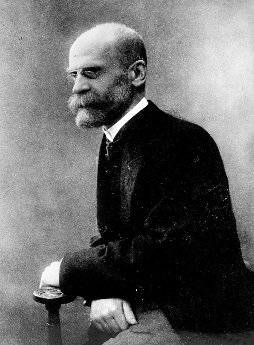 emile durkheim socilogy portrait