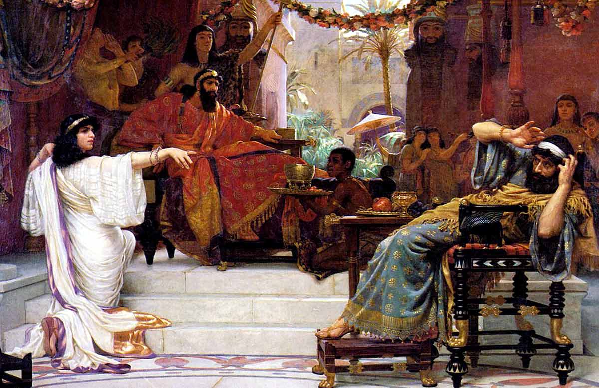 esther denouncing haman